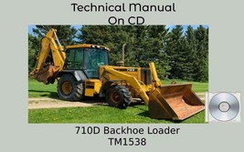 John Deere 710D Backhoe Loader Repair Technical Manual TM1538 - £15.11 GBP+
