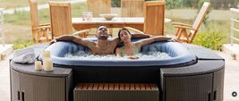 MSpa Tekapo 6-person 132-jet plug-&amp;-play inflatable hot tub - $549.00