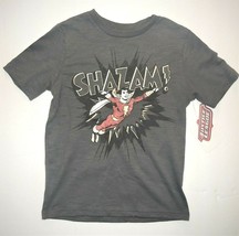 Shazam Boys T-Shirt Justice League Sizs S 6-7, M 8, XL 14-16 &amp; 2XL 18 NWT  - $12.99