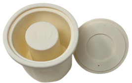 Silicone Ice Cube Molds With Lid for Tumblers 30 oz. With Handles - CREAM image 4