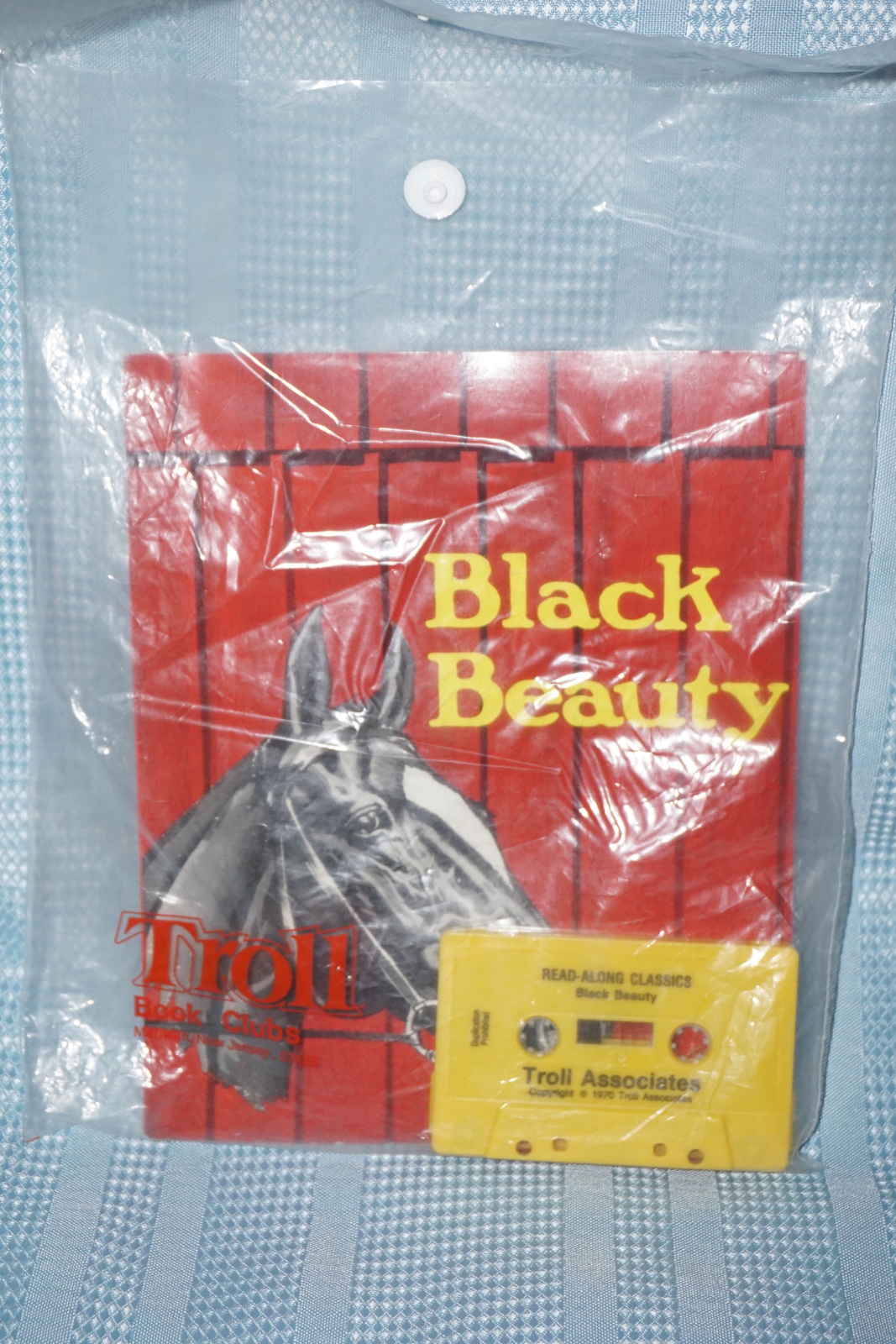 Primary image for Read-Along Classic Black Beauty 1970 RARE Book & Cassette