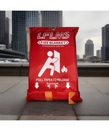 LFLMS Emergency Fire Blanket  40&#39;&#39; x 40&#39;&#39; Fire Suppression 40&quot; x 40&quot; - $398.88 MXN