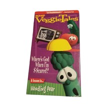 VeggieTales Where’s God When Im S-Scared? 2002 Warner Home Video VHS Church Fear - £11.66 GBP