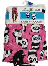 Briefly Stated ladies Sleep Jogger Pants Panda Bear Panda Life NWT Size ... - £8.57 GBP