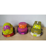 Just b-Byou Toy Car and truck Pull-Back and Goes Car set of 3 Used - $14.00