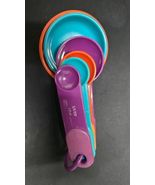 Kitchenaid Measuring Cups Set Of 6 Rainbow Colors - $18.80