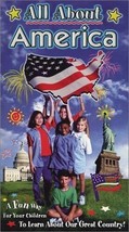 ALL ABOUT AMERICA VHS 1996 A Fun Way For Children to Learn About the USA - £6.19 GBP