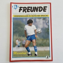 Freunde Dec 1989 German Language Youth Magazine Maradona Soccer Peanuts - £27.45 GBP