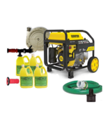 Pool Fire Pump and Hose Barricade Fire Gel Package Wildfire Protection S... - $3,924.26 CAD