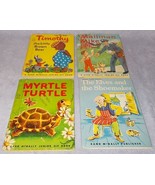 Junior Elf Book Lot of 4 Myrtle Turtle Mailman Mike Timothy Little Brow... - $17.59 CAD