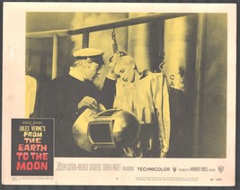 From Earth to the Moon 11x14 Lobby Card #2 Sci-Fi Don Dubbins Debra Paget - £30.52 GBP