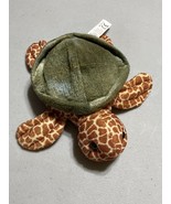 Sea Turtle TORTOISE  Petting Zoo Aquatic Collection Plush ANIMAL 2013 - £11.62 GBP