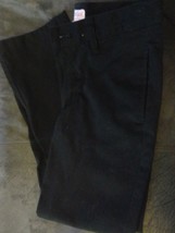 BOY BLACK DRESS PANTS SIZE 8 CAT &amp; JACK ZIP FRONT ADJUSTABLE WAIST - £6.24 GBP