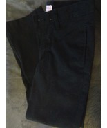 BOY BLACK DRESS PANTS SIZE 8 CAT &amp; JACK ZIP FRONT ADJUSTABLE WAIST - £6.32 GBP