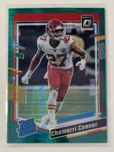 2023 Donruss Optic Chamarri Conner Rated Rookie* Holo Prizm Card #255 NFL Chiefs - £4.81 GBP