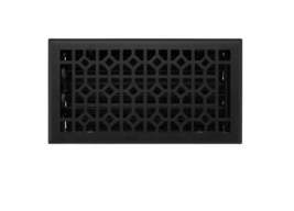 New Black 6" x 10" Appert Steel Wall Register by Signature Hardware - $19.95