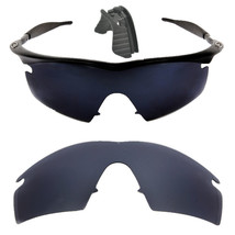Replacement Lenses for-Oakley M Frame Strike  steath black /nose clip nose pad - £11.76 GBP