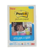 Post-it Picture Paper Semi Gloss 65 Sheets 4&quot; x 6&quot; - £5.78 GBP