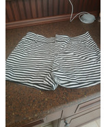 Calvin Klein black white striped shorts - $17.64 CAD