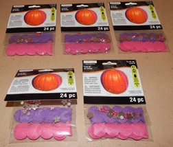 Halloween Craft Kits Creatology 5pks Gems &amp; Felt Shapes For Pumpkins120p... - £9.96 GBP