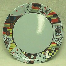 Gibson Melamine Dinnerware Bridge Playing Cards Luncheon Plate Tableware - £11.67 GBP