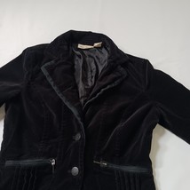 DKNY Jeans RN#52002 Women's Cotton Blend Black 2-Button Jacket Size XS image 13