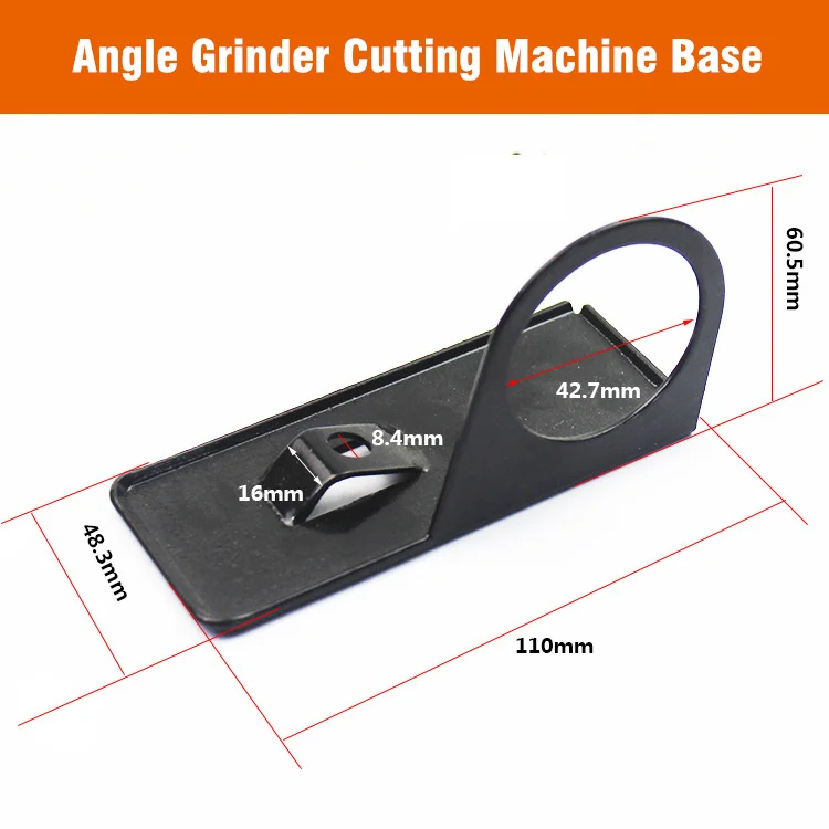 Adjustable   Angle Grinder Base cket Protector Shield Balance Holder Whe... - £130.33 GBP