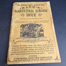 Baer&#39;s Magazine Agricultural Almanac 1972 - £4.74 GBP