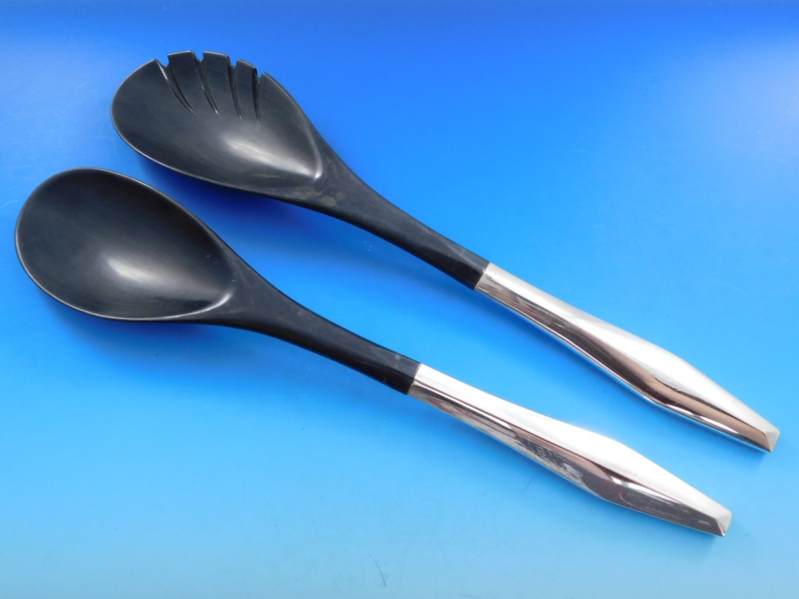 Diamond by Reed and Barton Sterling Silver Flatware Set Service 97 pieces Modern Item image 11
