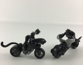 Fisher Price Imaginext DC Friends Dark Knight Batman Catwoman Cycles Fig... - $29.65