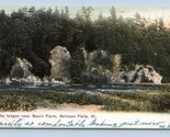 Ledges Near Basin Farm Bellows Falls Vermont VT 1907 A H Fuller UDB Post... - $12.42