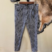 Dear John Giselle High Waisted Snake Print Skinny Jean 27 - £20.75 GBP