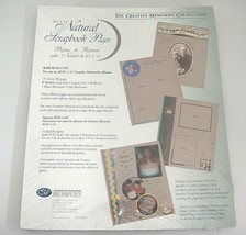 Creative Memories 8.5 x 11&quot; Natural  Refill Pages New Sealed 15 Sheets 3... - $12.22