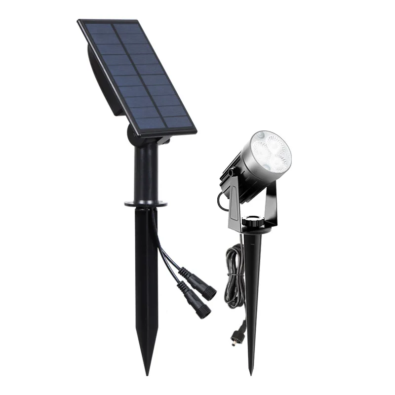 RGB Solar LED Spotlight Outdoor Waterproof Solar Powered Path Lawn Lamp Split sc - £199.24 GBP