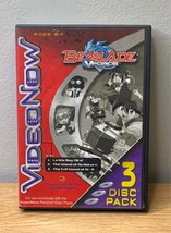 VideoNow Video Player Beyblade V Force 3 Disk Pack - $184.88 MXN