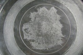 antique cake plate Scottish Terrier Dog Reed and Barton Fala? Miss Beazl... - £39.35 GBP