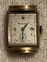 Vintage Ladies&#39; Wrist Watch   Dreffa 17-Jewel  10-Karat Gold-Plated Bezel  NERAW - £60.28 GBP