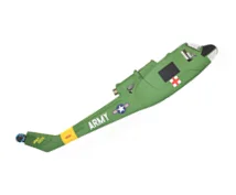Flywing bell206 UH1 Bell-206 UH-1 RC Helicopter casing - $254.78