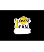 LOS ANGELES LAKERS #1 FAN MAGNET SIZE 3&quot; BY 3&quot; NEW NBA - £6.31 GBP