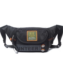 Waterproof Oxford Waist Pack Bag for Men Travel Cross body Purse Military/Assaul - £30.92 GBP