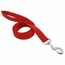 WESTMINSTER PET PRODUCTS Pet Expert 1&quot; x 6&#39; Red Dog Leash, Variable Size - $22.14