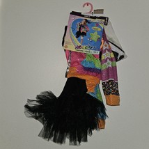 NEW Jojo Siwa XOMGPOP Halloween Costume Girls S 6/6X Jacket Skirt Shorts Rubie&#39;s - £31.11 GBP