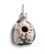 Pudgy Pals Turtle with Flower Birdhouse - $58.79 CAD