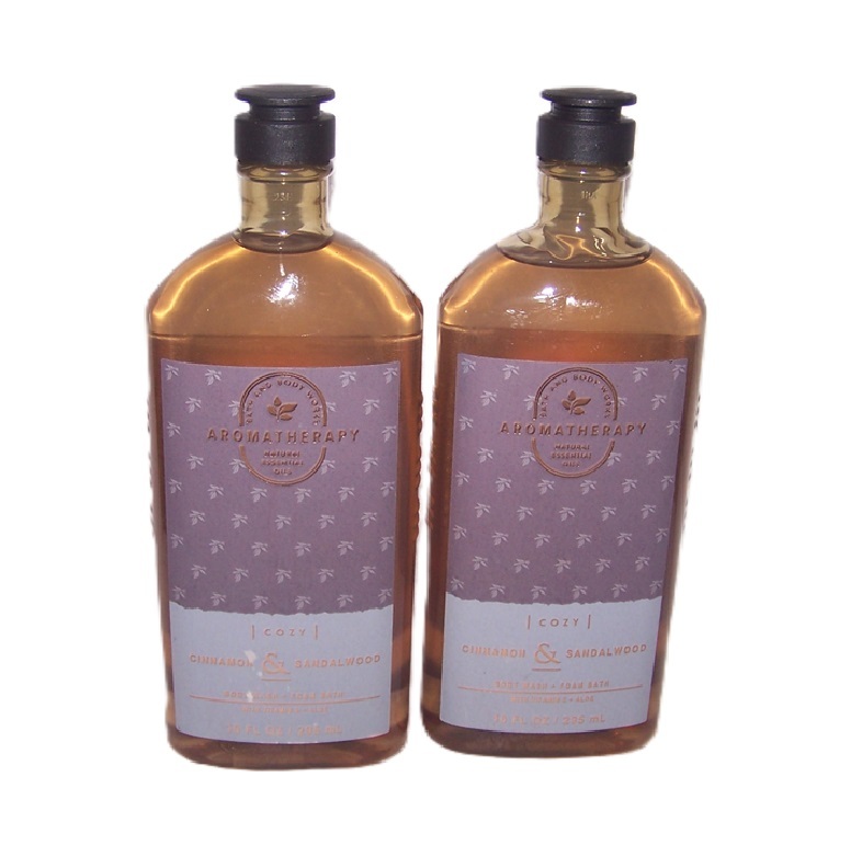 2x Cedarwood Vanilla Body Wash Foam Bath Sleep Bath & Body Works Aromatherapy