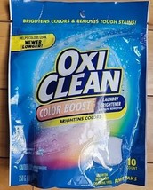 Oxiclean Oxi Clean Color Boost Laundry Brightener&amp;Stain Remover Power Pacs 10ct - $24.18