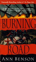The Burning Road: A Novel by Ann Benson / Historical Medial Thriller - £0.90 GBP