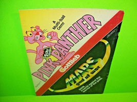 Pink Panther Mars God Of War Pinball Machine Pull Out Ad Artwork Retro - £8.20 GBP