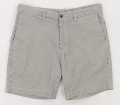 Patagonia Seersucker Shorts Mens 33 Blue White Stripes Puckerware 8&quot; 57780 - £24.09 GBP