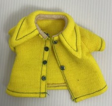Vintage Ideal VELVET Doll Yellow Short Sleeve Top Crissy Family - $14.48