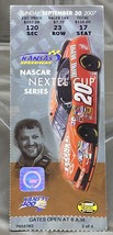 NASCAR Nextel Cup Series Ticket Stub September 30 2007 Winner Greg Biffle - $9.89